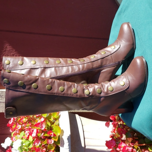 Brown Tall Boots - Picture 5 of 5